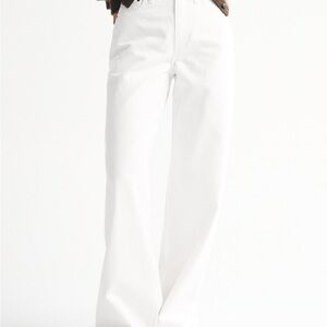 Abercrombie & Fitch The Wide Leg High Rise Jeans